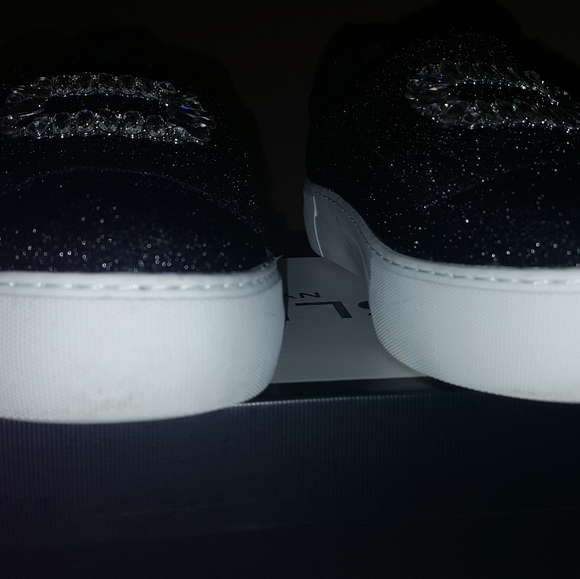 J/Slides Artiste Slip-On Sneaker Blk Glitter - Picture 10 of 10